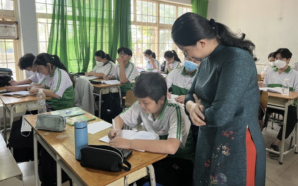 Trường công lập ở TP. Hồ Chí Minh. Ảnh: Lê Văn