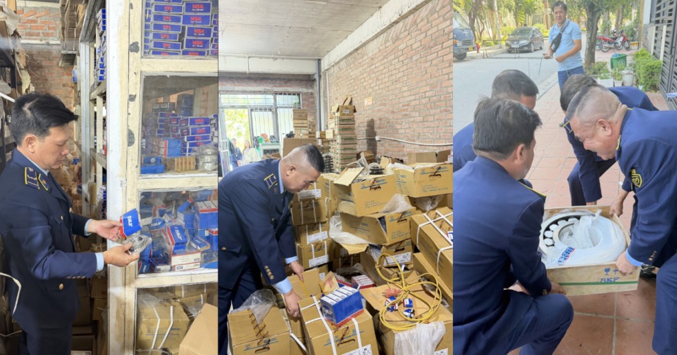 Hà Nội: Phát hiện gần 30.000 vòng bi có dấu hiệu giả mạo nhãn hiệu SKF