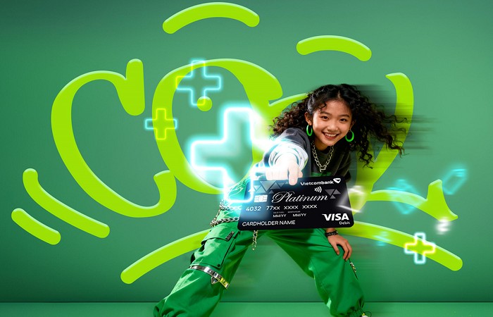 “Quẹt là cộng - sống cực chill”: Nhận đến 3,5 triệu đồng khi mở thẻ Visa Vietcombank mùa cuối năm