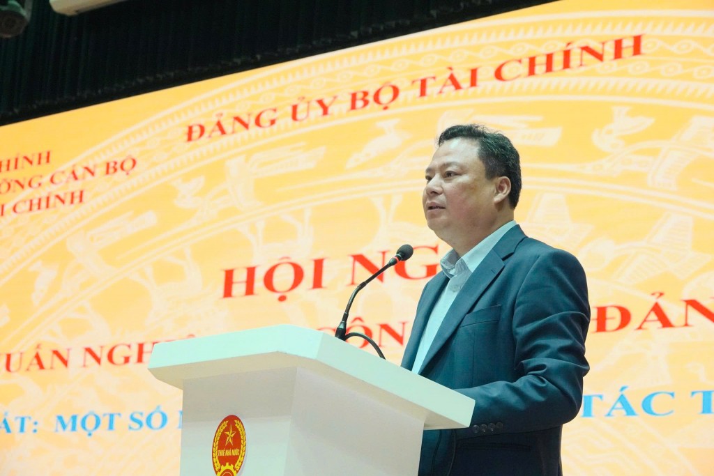 Đảng ủy Bộ Tài chính tổ chức tập huấn nghiệp vụ công tác Đảng năm 2025