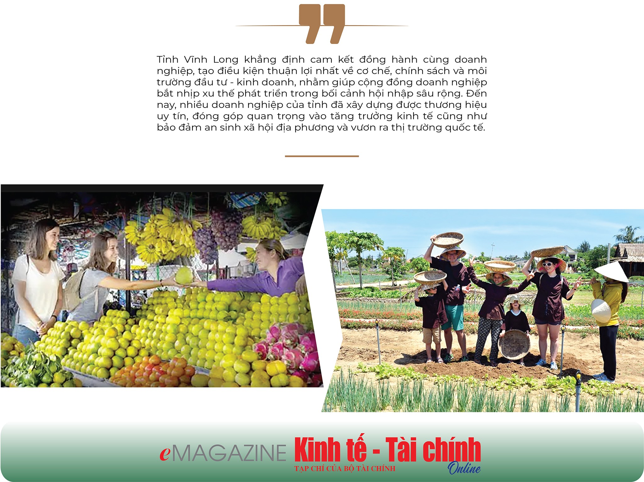 EMAGAZINE: Vĩnh Long hướng tới mục tiêu là cực tăng trưởng mới của vùng Đồng bằng sông Cửu Long