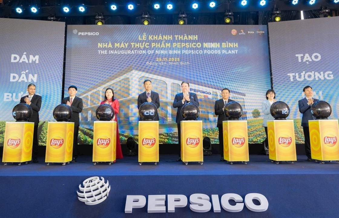 Khánh thành nhà máy thực phẩm PepsiCo đầu tiên tại miền Bắc, hướng tới phát triển bền vững
