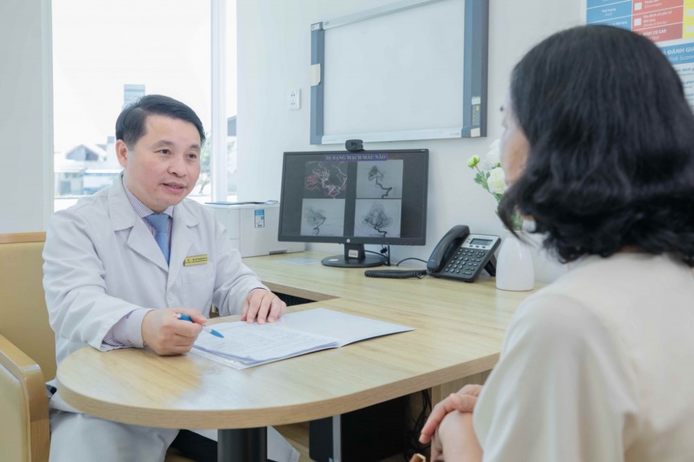 Vinmec Đà Nẵng cứu sống bệnh nhân túi phình não lớn không cần mổ mở Vinmec Đà Nẵng cứu sống bệnh nhân túi phình não lớn không cần mổ mở