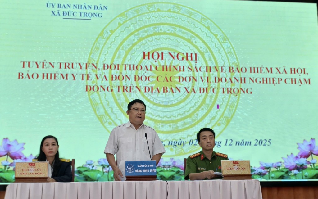 Lâm Đồng: Yêu cầu đẩy mạnh phát triển người tham gia bảo hiểm xã hội, bảo hiểm y tế Lâm Đồng: Yêu cầu đẩy mạnh phát triển người tham gia bảo hiểm xã hội, bảo hiểm y tế