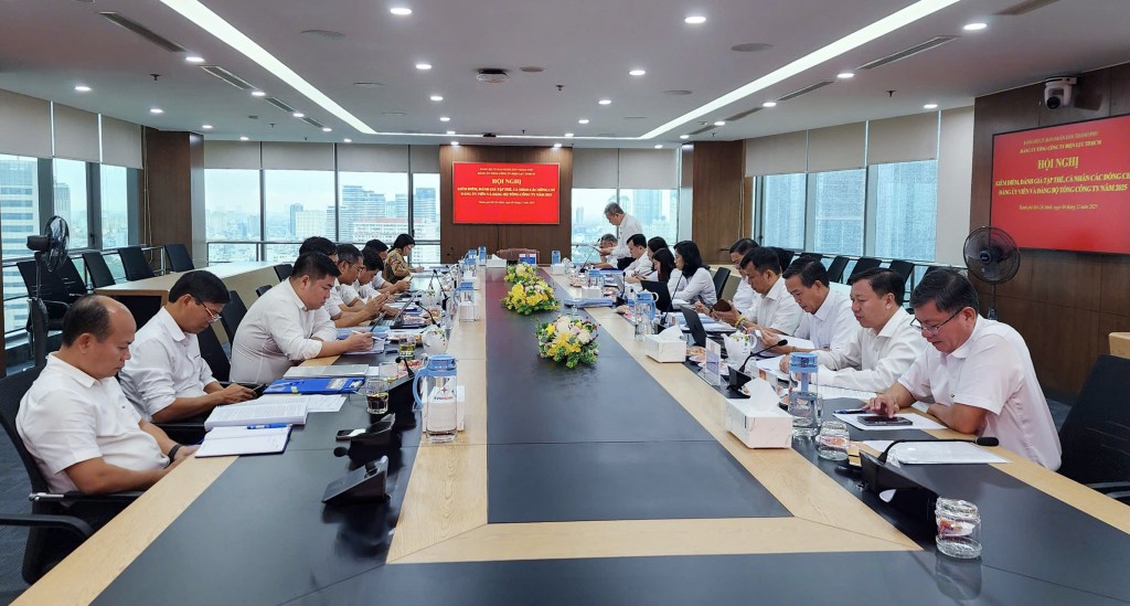 Đảng bộ EVNHCMC: Nâng cao công tác xây dựng, chỉnh đốn Đảng và hệ thống chính trị Đảng bộ EVNHCMC: Nâng cao công tác xây dựng, chỉnh đốn Đảng và hệ thống chính trị