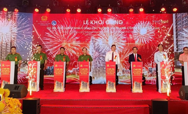 TP. Hồ Chí Minh: Khởi công dự án nhà ở cho lực lượng Công an nhân dân