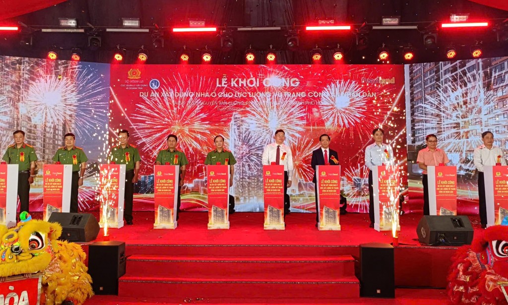 TP. Hồ Chí Minh: Khởi công dự án nhà ở cho lực lượng Công an nhân dân TP. Hồ Chí Minh: Khởi công dự án nhà ở cho lực lượng Công an nhân dân