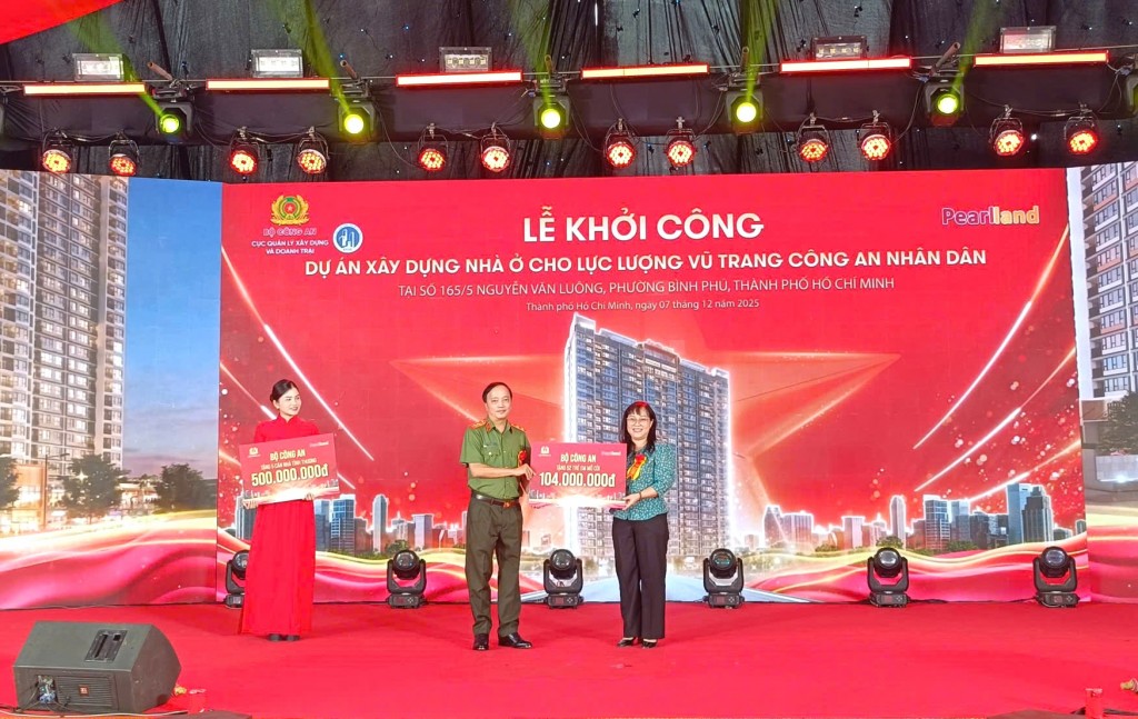 TP. Hồ Chí Minh: Khởi công dự án nhà ở cho lực lượng Công an nhân dân TP. Hồ Chí Minh: Khởi công dự án nhà ở cho lực lượng Công an nhân dân