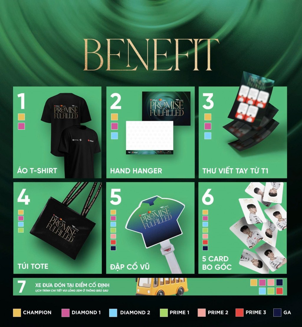 VPBank chính thức công bố giá vé Fan meeting T1