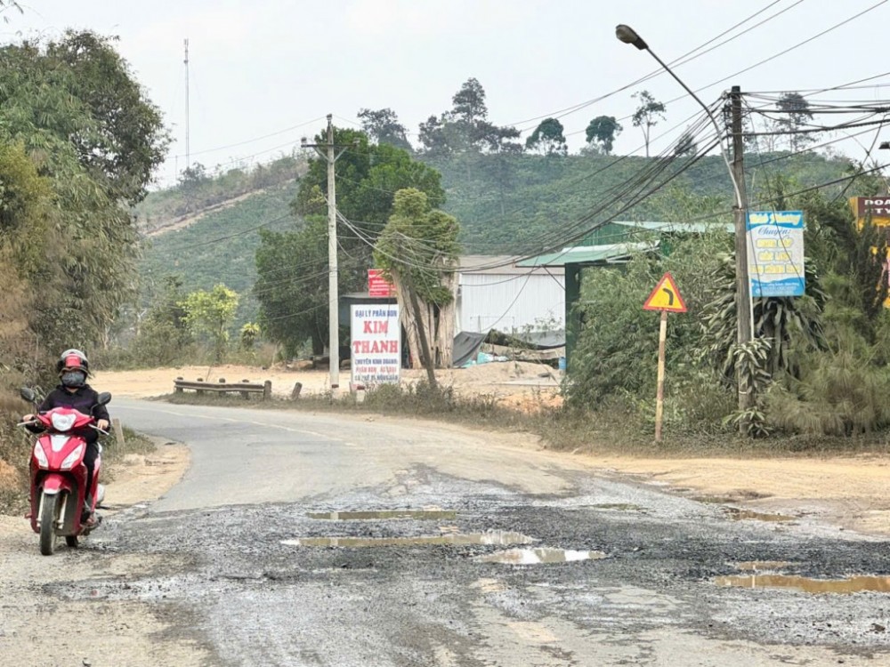 Kiến nghị sửa chữa Quốc lộ 27 trên địa bàn tỉnh Lâm Đồng