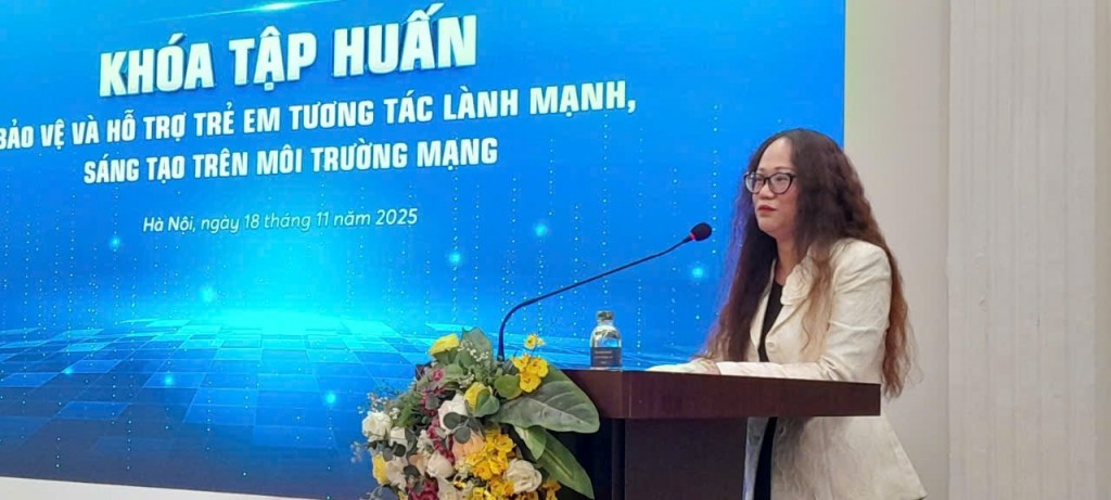 Bảo vệ và hỗ trợ trẻ em tương tác lành mạnh sáng tạo trên môi trường mạng