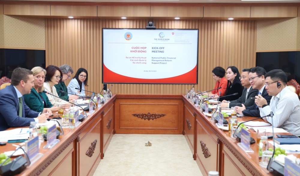 Bộ Tài chính, SECO và WB đồng hành triển khai, thúc đẩy cải cách tài chính công Bộ Tài chính, SECO và WB đồng hành triển khai, thúc đẩy cải cách tài chính công