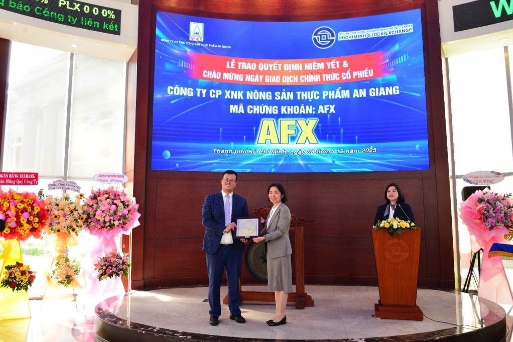 35 triệu cổ phiếu AFX chính thức giao dịch trên HOSE