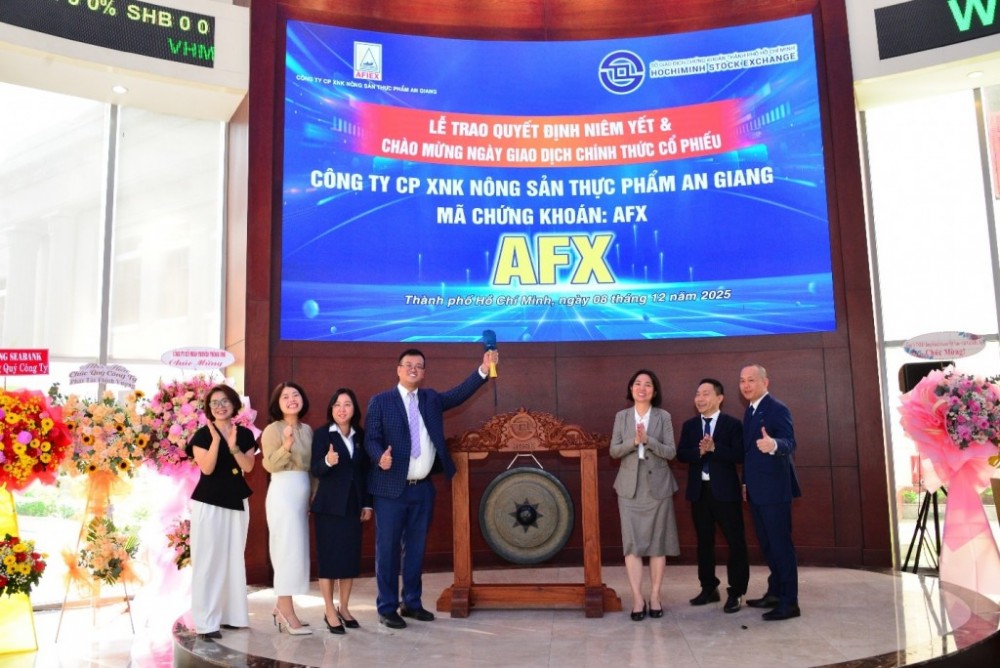 35 triệu cổ phiếu AFX chính thức giao dịch trên HOSE 35 triệu cổ phiếu AFX chính thức giao dịch trên HOSE