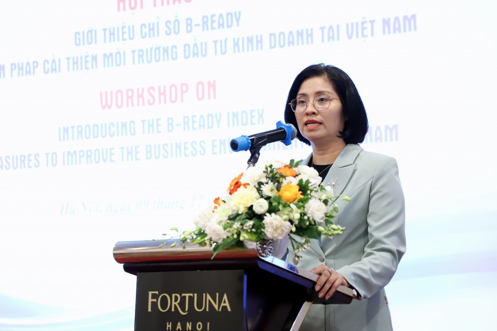 Thước đo mới thúc đẩy hoàn thiện môi trường kinh doanh Việt Nam Thước đo mới thúc đẩy hoàn thiện môi trường kinh doanh Việt Nam