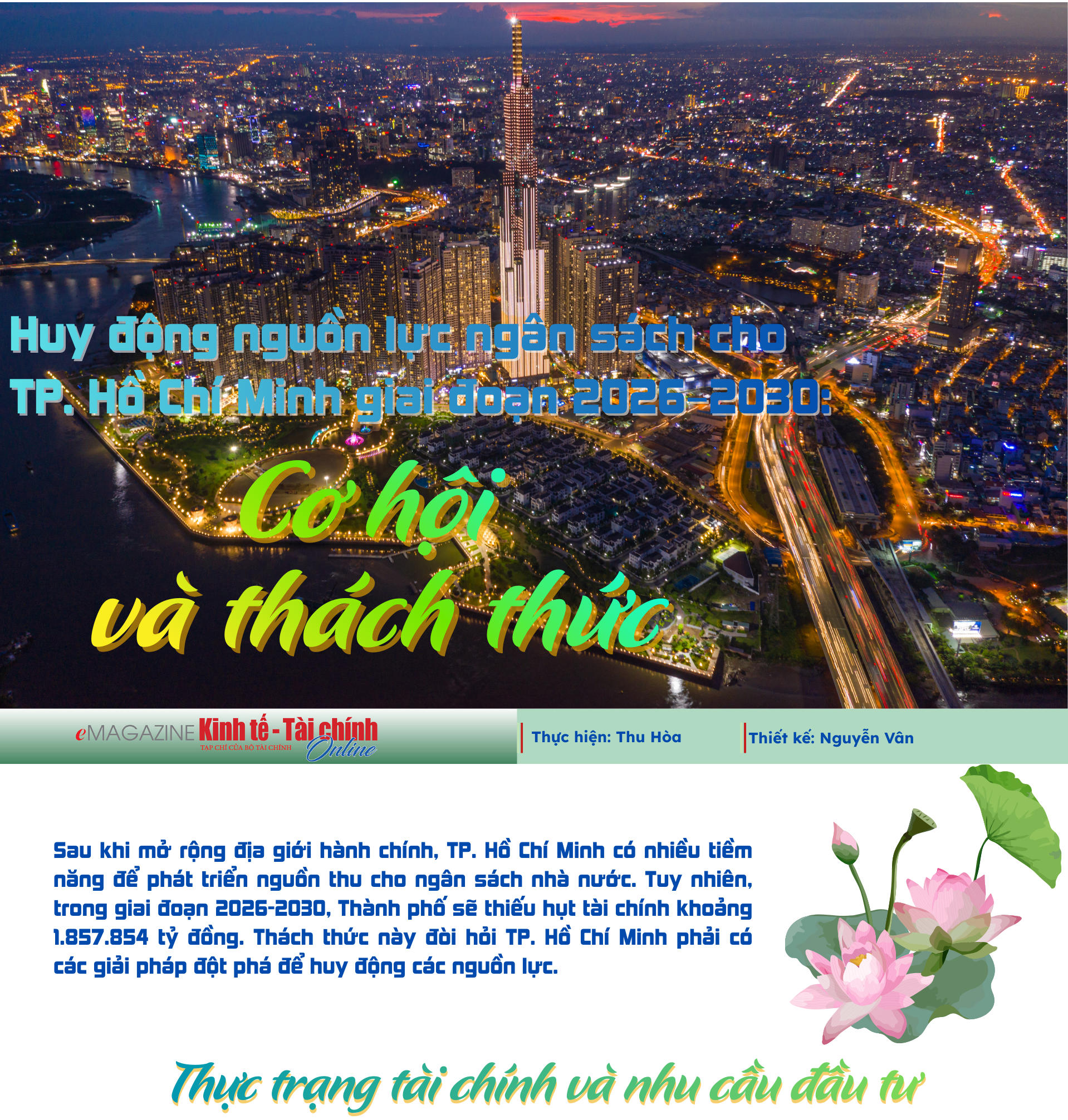 Huy động nguồn lực ngân sách cho TP. Hồ Chí Minh giai đoạn 2026–2030: Cơ hội và thách thức