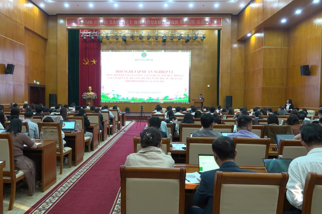 Gấp rút hoàn thiện kế hoạch phục vụ tổng kiểm kê tài sản công từ 0 giờ ngày 01/01/2026 Gấp rút hoàn thiện kế hoạch phục vụ tổng kiểm kê tài sản công từ 0 giờ ngày 01/01/2026