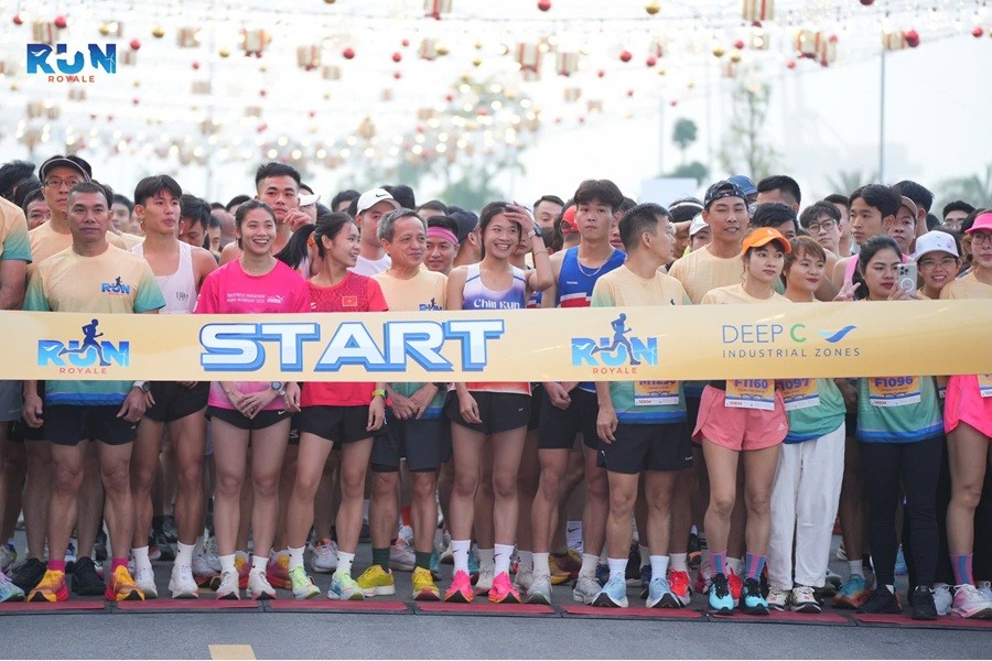 Giải chạy DEEP C Run Royale lan tỏa năng lượng xanh từ khu công nghiệp đến cộng đồng Giải chạy DEEP C Run Royale lan tỏa năng lượng xanh từ khu công nghiệp đến cộng đồng