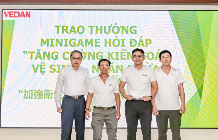 Vedan Việt Nam tổ chức chuỗi hoạt động về chất lượng, vệ sinh an toàn thực phẩm