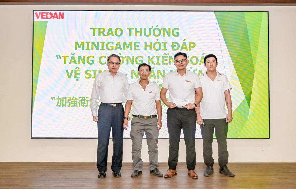 Vedan Việt Nam tổ chức chuỗi hoạt động về chất lượng, vệ sinh an toàn thực phẩm