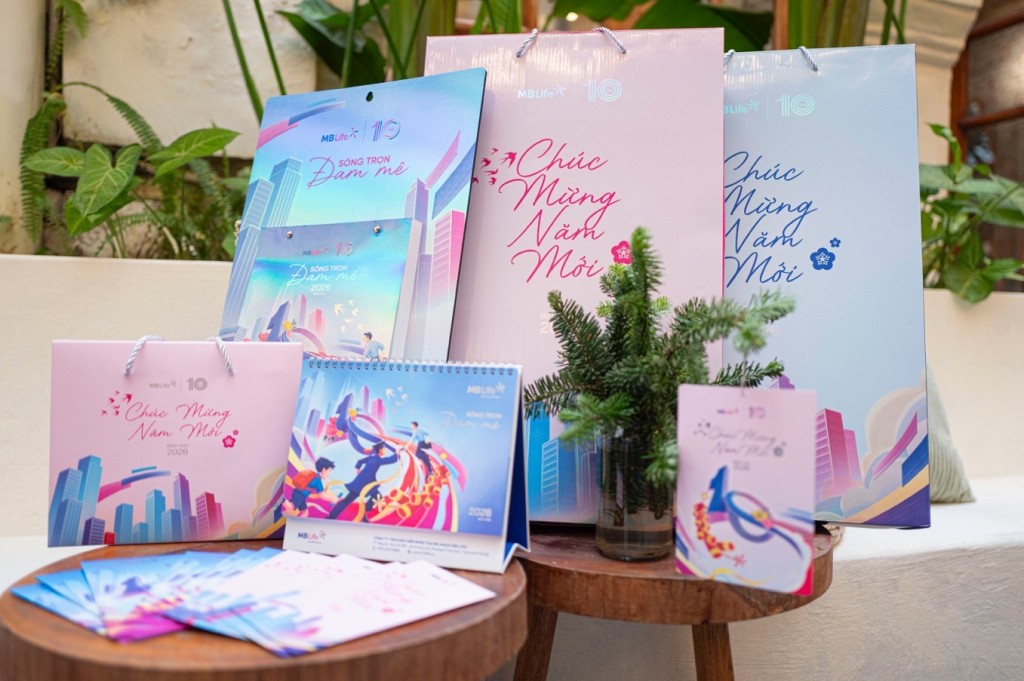 Bộ lịch MB Life năm 2026: Hành trình sống trọn đam mê Bộ lịch MB Life năm 2026: Hành trình sống trọn đam mê