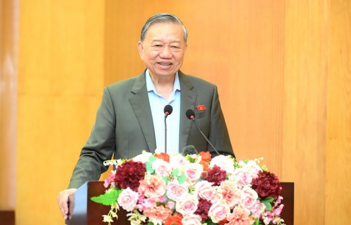 Tổng Bí thư Tô Lâm tiếp xúc cử tri thành phố Hà Nội sau Kỳ họp thứ 10