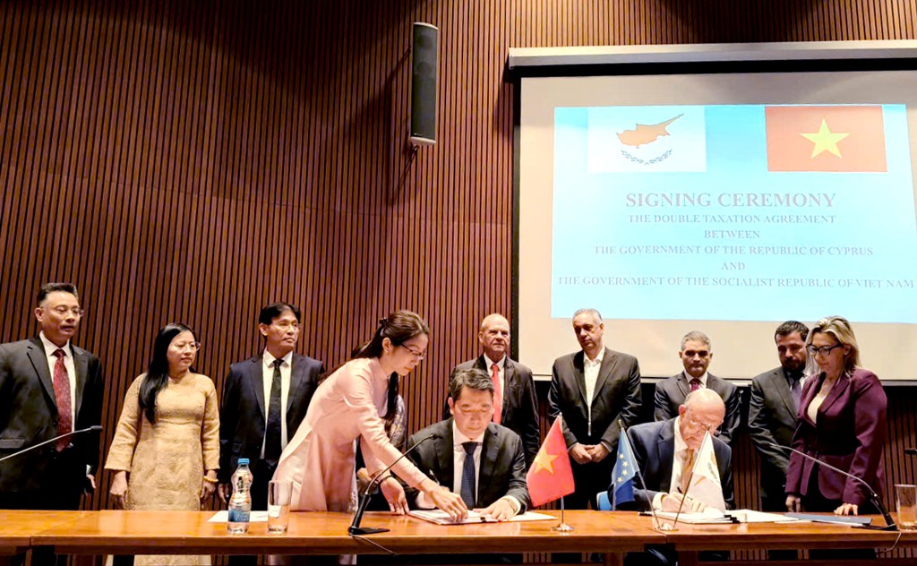 Hiệp định tránh đánh thuế hai lần: Bước tiến mới trong quan hệ song phương Việt Nam và Síp