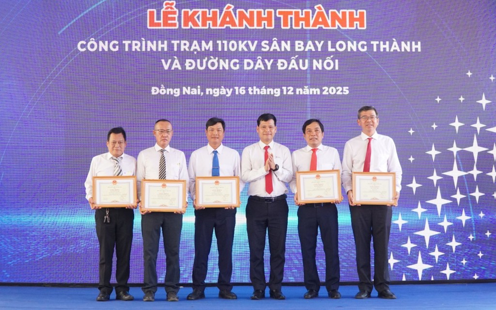 Khánh thành Trạm biến áp 110kV sân bay Long Thành và đường dây đấu nối Khánh thành Trạm biến áp 110kV sân bay Long Thành và đường dây đấu nối