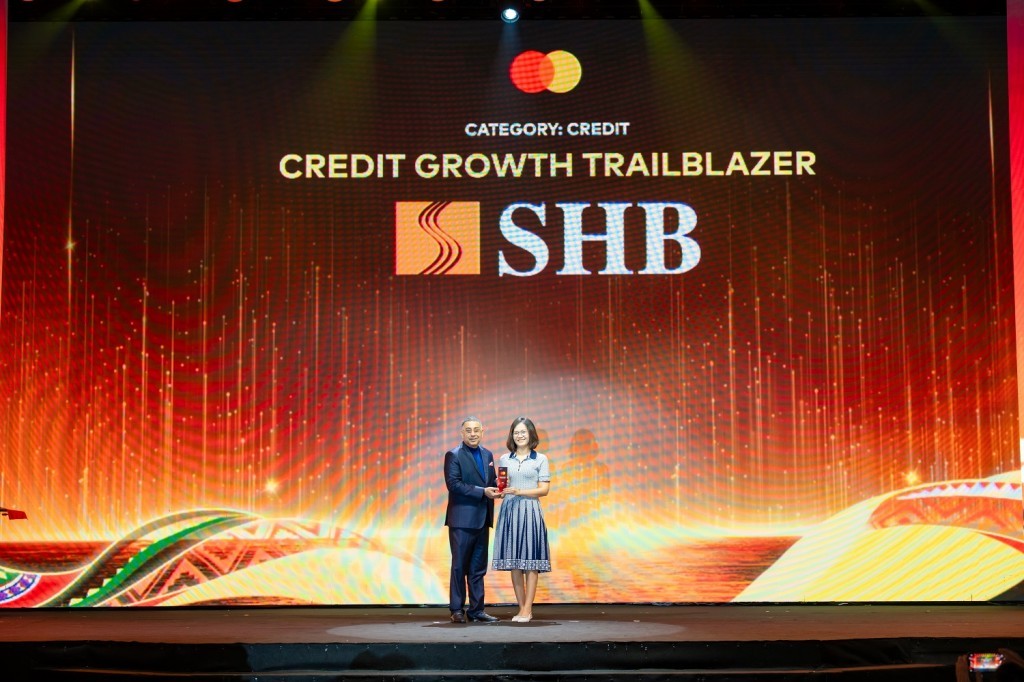 SHB nhận “cú đúp” giải thưởng từ Mastercard cho thẻ tín dụng cá nhân và doanh nghiệp 2025