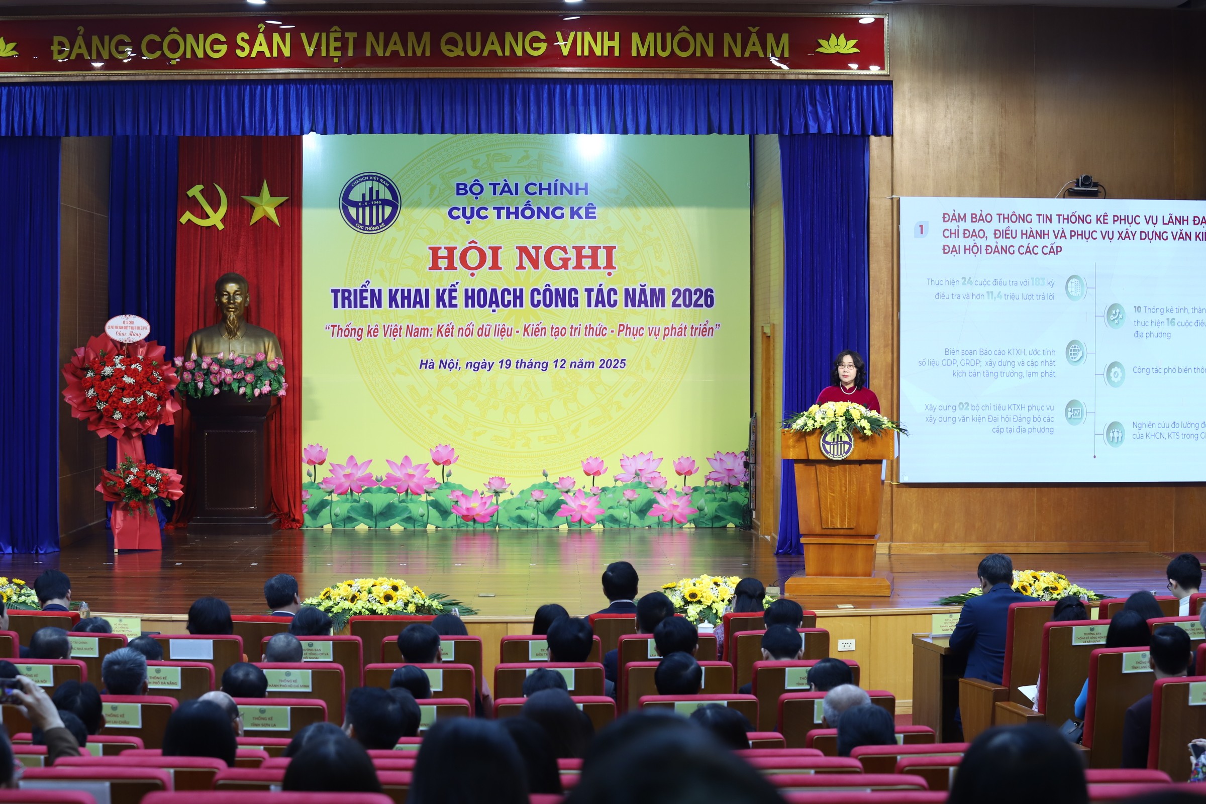 Ngành Thống kê không ngừng đổi mới, nâng cao năng lực, hiệu quả công tác