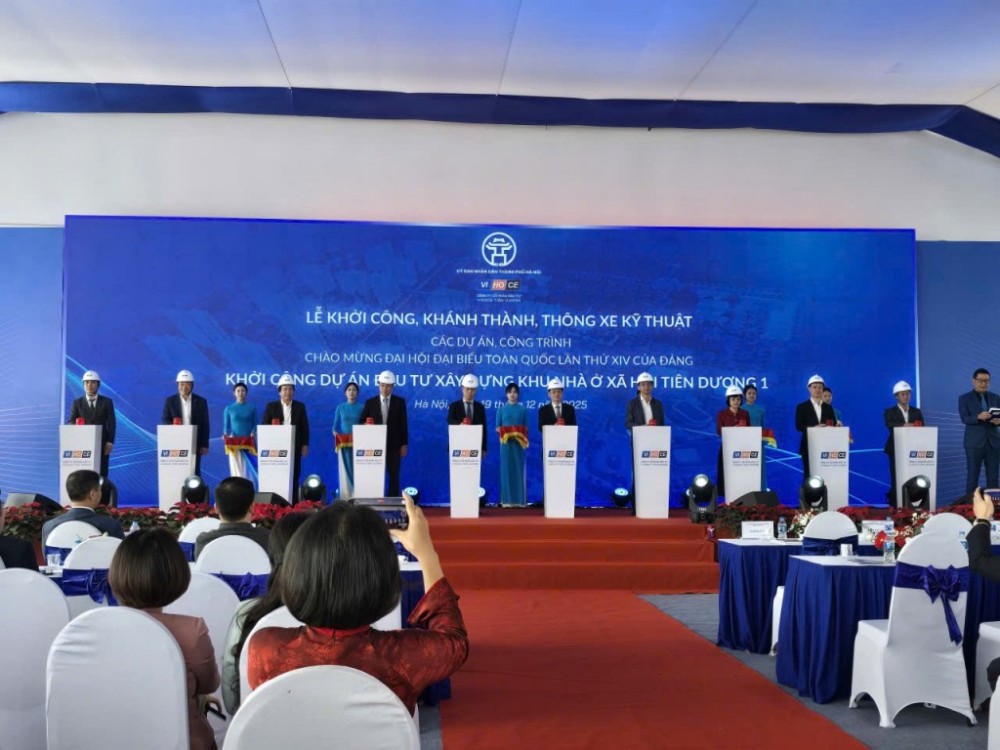 Khởi công dự án nhà ở xã hội Tiên Dương Park City