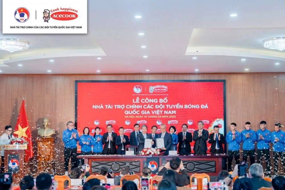 Acecook Việt Nam thưởng nóng 500 triệu đồng, tiếp sức U22 Việt Nam
