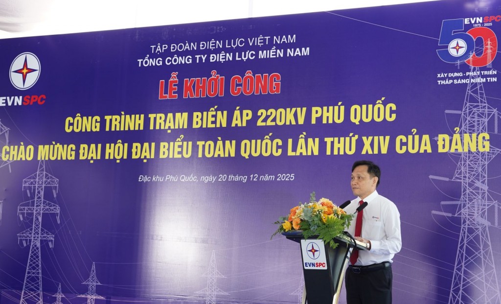 Khởi công Trạm biến áp 220kV Phú Quốc, nâng cao năng lực phục vụ APEC 2027
