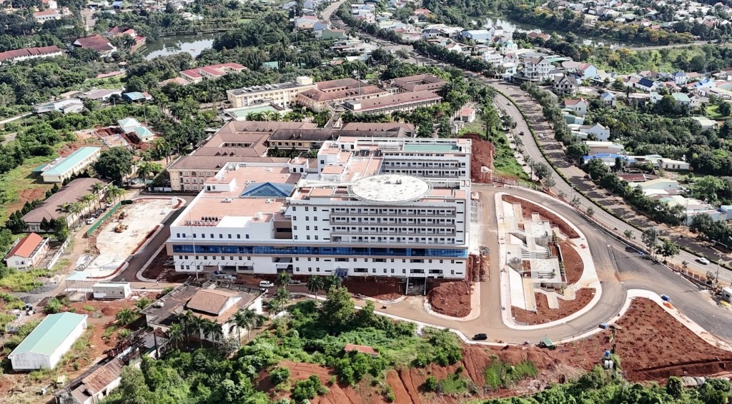 Lâm Đồng: Bệnh viện đa khoa có bãi đáp trực thăng đi vào hoạt động
