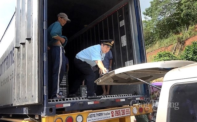 Hải quan Lạng Sơn kiểm tra thực tế hàng hóa nhập khẩu