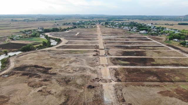 Dự án ma tại Vũng Tàu, dù đã phân lô bán nền trái phép nhưng cơ quan chức năng địa phương không có phương án ngăn chặn kịp thời (ảnh: Khu đất được giới thiệu là dự án Hồ Tràm Riverside tại Vũng Tàu)