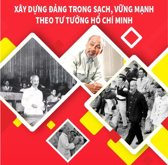 [Infographics] Xây dựng Đảng trong sạch, vững mạnh theo tư tưởng Hồ Chí Minh