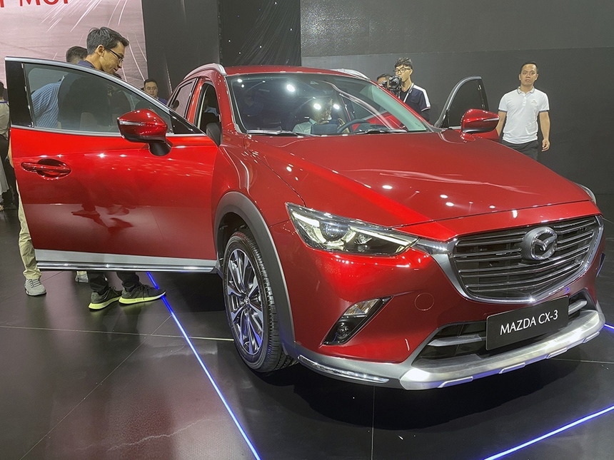 Mazda CX-3 được trang bị động cơ xăng SkyActiv-G, dung tích 1,5 lít.