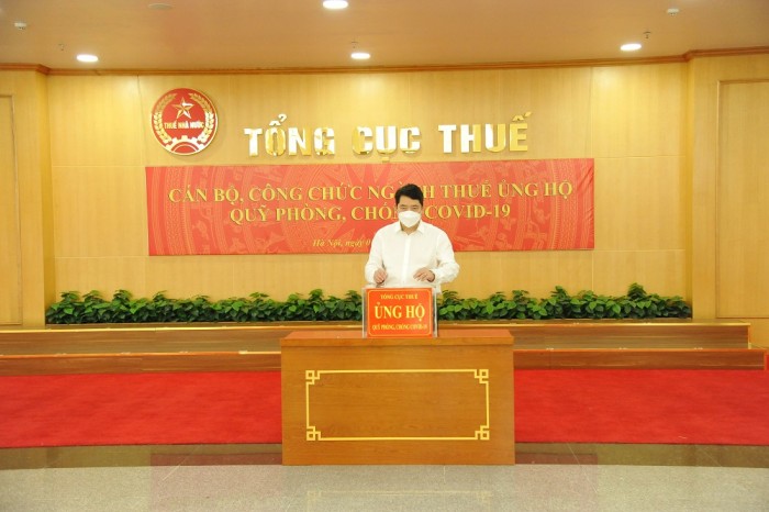 Tổng cục Thuế kêu gọi chung tay ủng hộ Quỹ Vắc-xin và hỗ trợ công tác phòng, chống dịch Covid-19