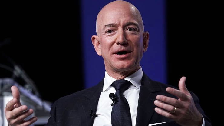  Tỷ phú Jeff Bezos.  Ảnh: Getty Images. 
