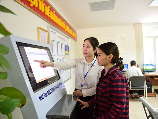 Đóng góp của dịch vụ công ngành Tài chính đối với cổng dịch vụ công quốc gia