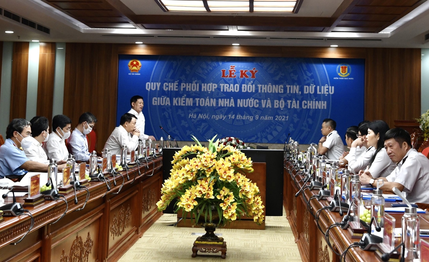 Bộ Tài chính và Kiểm toán Nhà nước phối hợp trao đổi thông tin, dữ liệu. Ảnh: KTNN