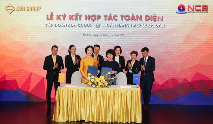 NCB và Sun Group hợp tác toàn diện, nâng cao trải nghiệm khách hàng