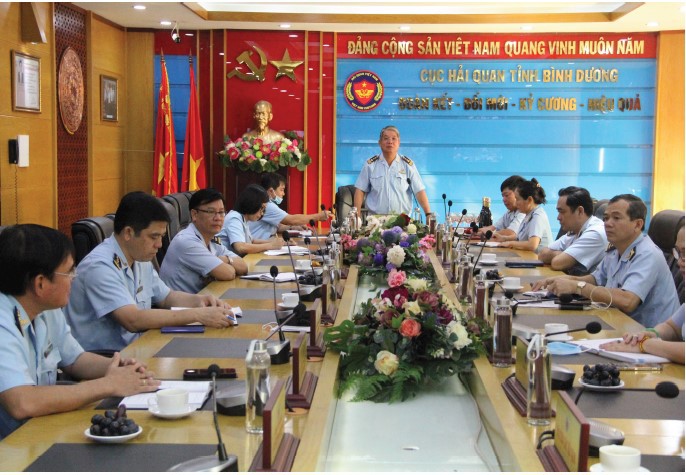 Hiện Cục Hải quan Bình Dương là một trong 5 đơn vị hải quan của ngành Hải quan dẫn đầu về thu NSNN.