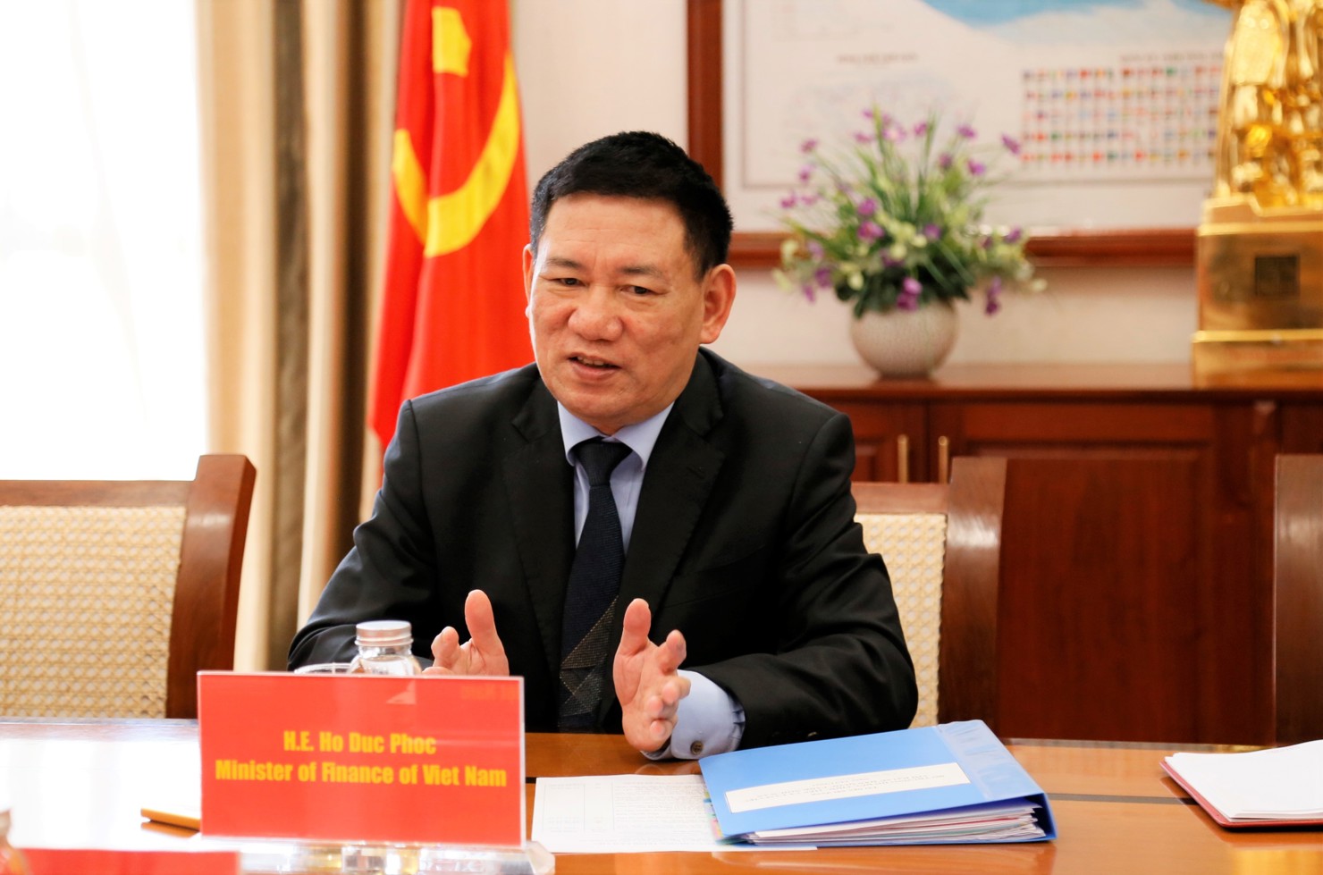 Bộ trưởng Hồ Đức Phớc cho biết, Việt Nam và Hàn Quốc có mối quan hệ mật thiết, cùng nhau phát triển.