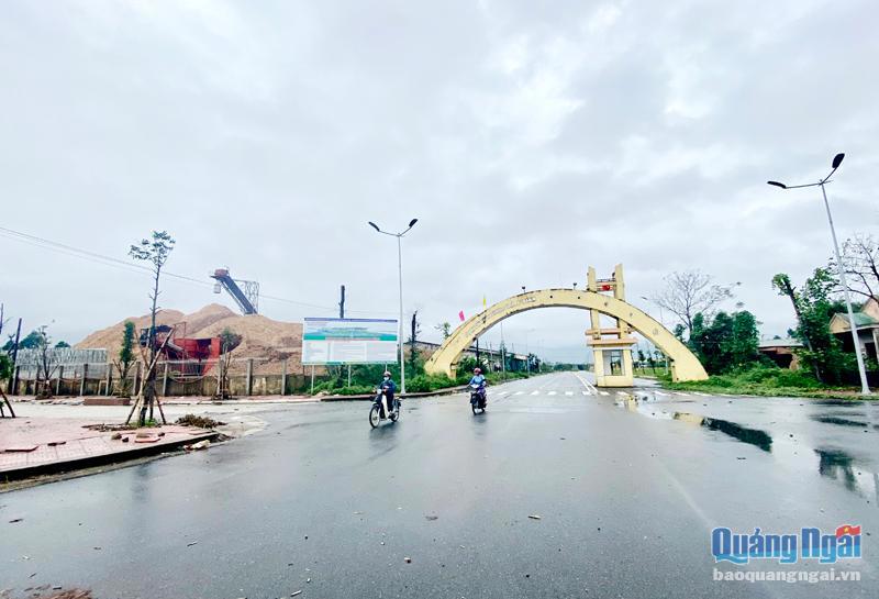 Cụm công nghiệp Đồng Dinh (Nghĩa Hành) không được phép mở rộng. Ảnh: Hồng Hoa