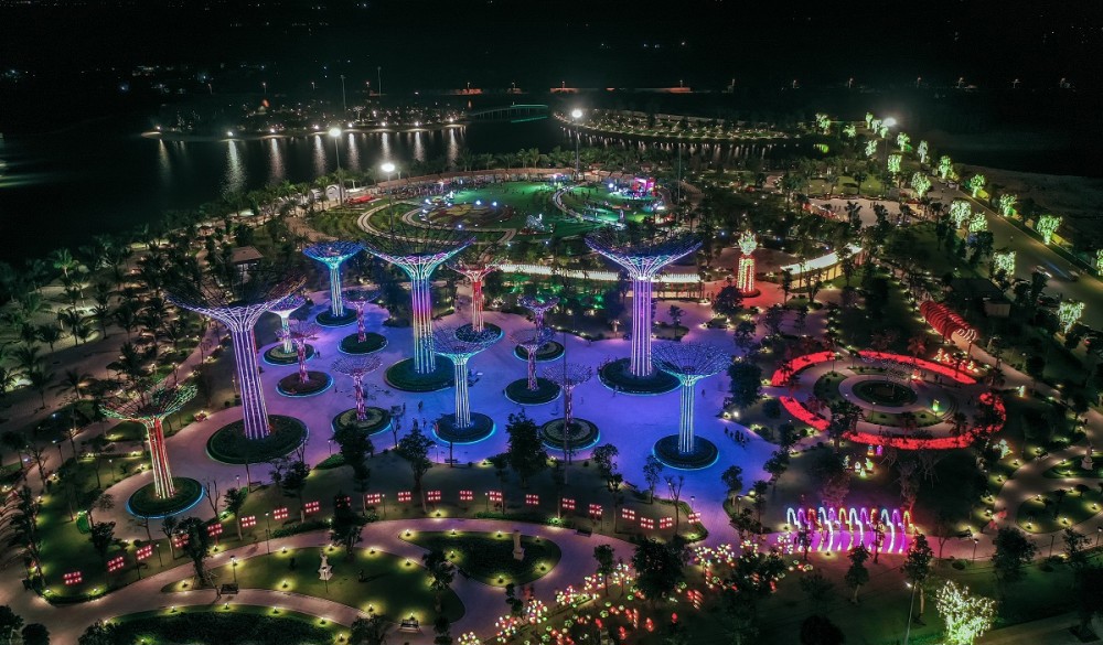 Các đại đô thị qui mô và đẳng cấp hàng đầu khu vực, góp phần kiến tạo diện mạo mới. Ảnh: VIC