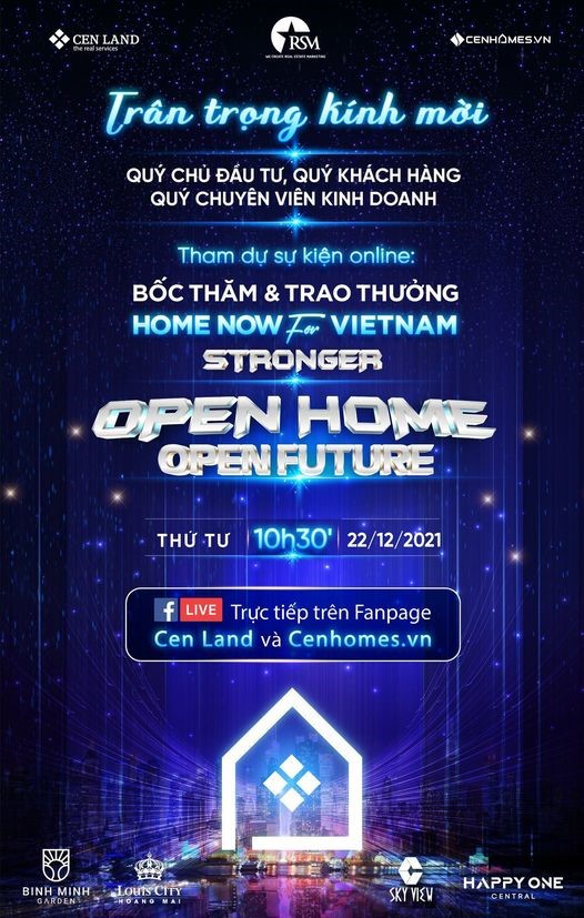 Chiến dịch “Home now for Vietnam Stronger” bùng nổ với sự kiện trao giải hấp dẫn nhất năm 2021.