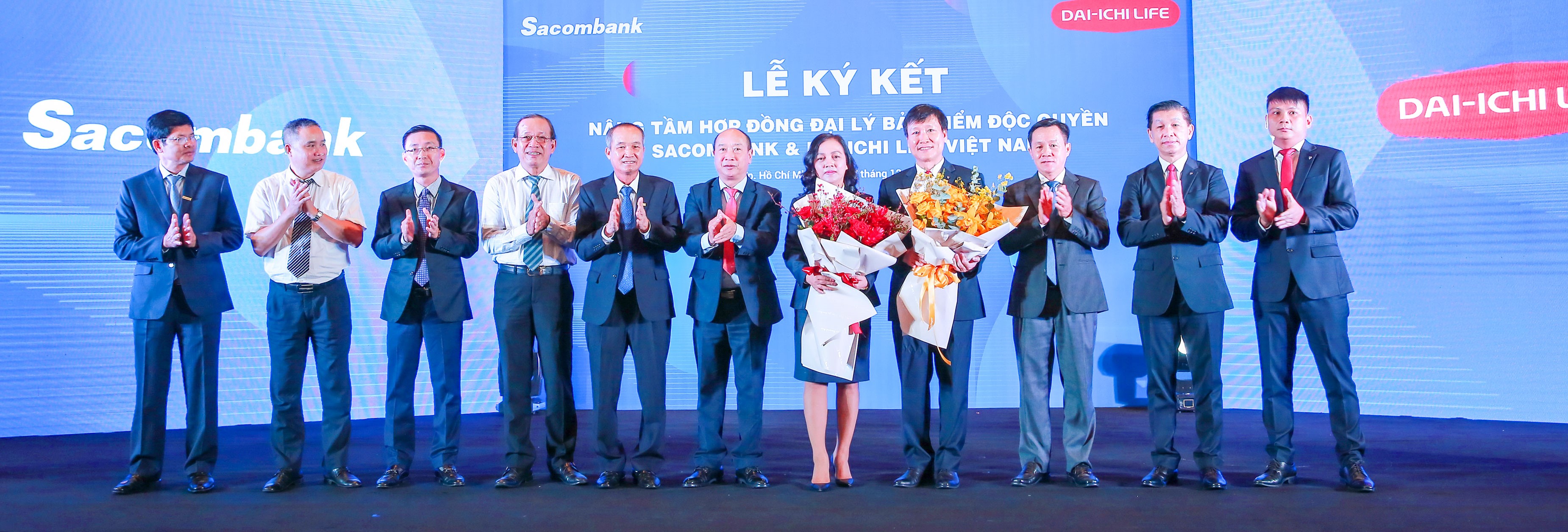 Mục tiêu hợp tác giữa Sacombank và Công ty Bảo hiểm Nhân thọ Dai-ichi Life Việt Nam nhằm nâng giá trị cam kết lên tầm cao mới, tương xứng với tiềm năng và kỳ vọng của cả hai bên trong thời gian tới.