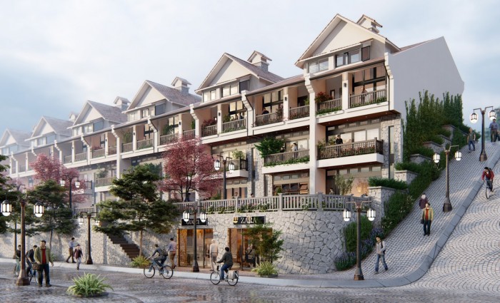 Nhà phố thương mại Sapa Jade Hill, vị trí vàng đón đầu vận hội mới